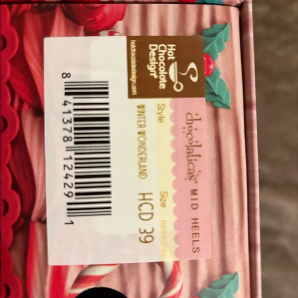 Elegant Blue Snowflake Heels - Picture 10 of 10